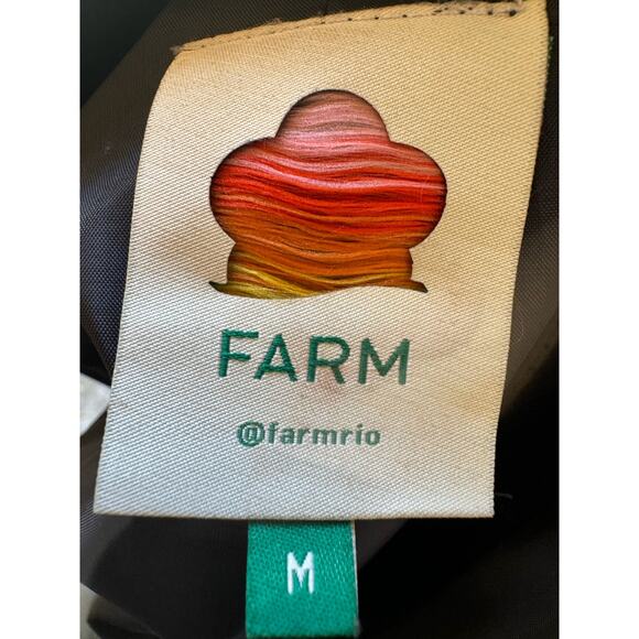 Farm Rio oversized black western blazer sz M - Picture 8 of 8